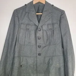 Jackets & Coats | Vintage Ww2 Us Marine Corps Jacket Wool Dress Uniform ...